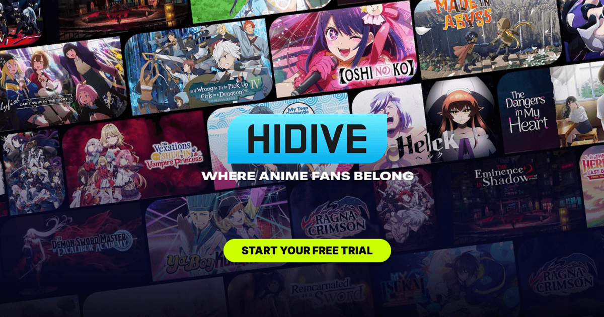 HIDIVE Outside the US: How to Watch From Anywhere