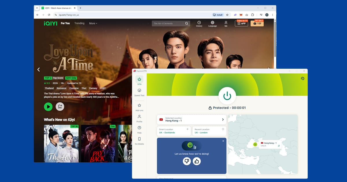 iQIYI content restriction error screen